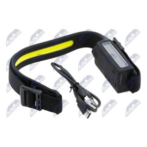 Lampe De Travail Frontale Cob Lampe frontale de voyage avec LED COB 4 W - Certification IPX4