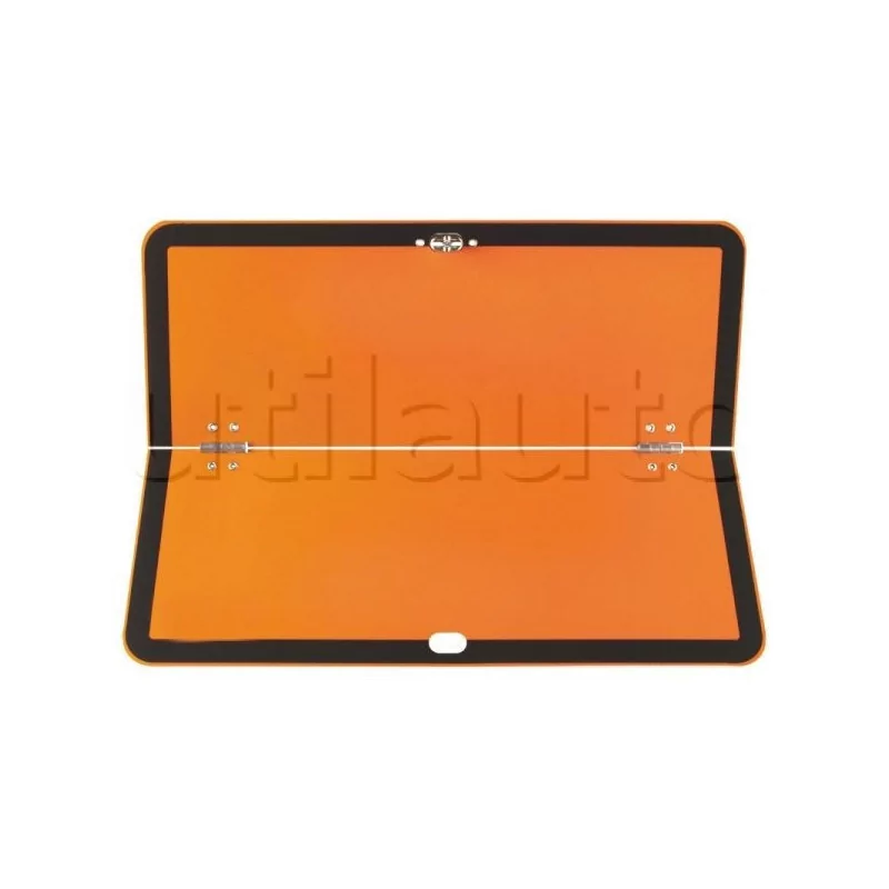 Rectangle d'identification orange réfléchissant 400 x 300 repliable - ADR HORIZONTALE.300X400