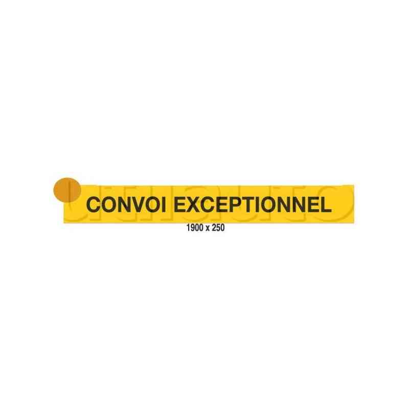 Signalisation pour convoi hors gabarit ADHE 1900x250 Signalisation pour convoi hors gabarit ADHE 1900x250