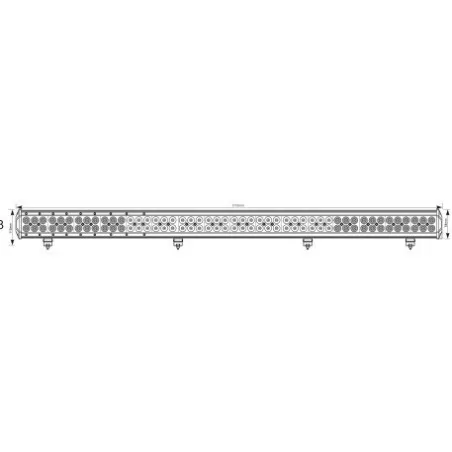 Panel LED 288W 1118mm moro LB0036M