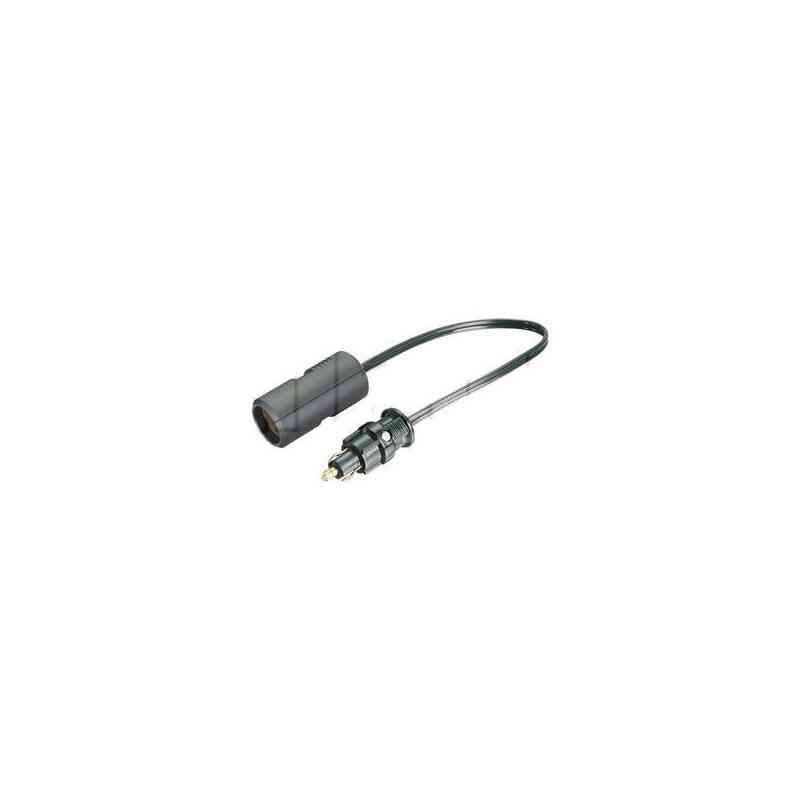 Connecteurs/prolongateurs et dérivations 12 et 24 volts .FICHE MALE