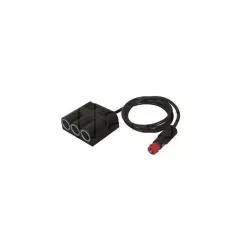 Connecteurs/prolongateurs et dérivations 12 et 24 volts PROLONGATEUR 2M + PRISE TRIPLE