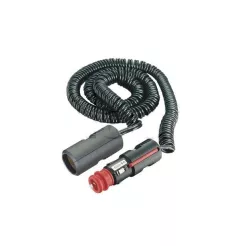 Connecteurs/prolongateurs et dérivations 12 et 24 volts PROLONGATEUR SPIRALE AL.CIGARE