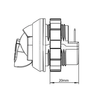 Lampe de lecture orientable pour dossier de siège ...