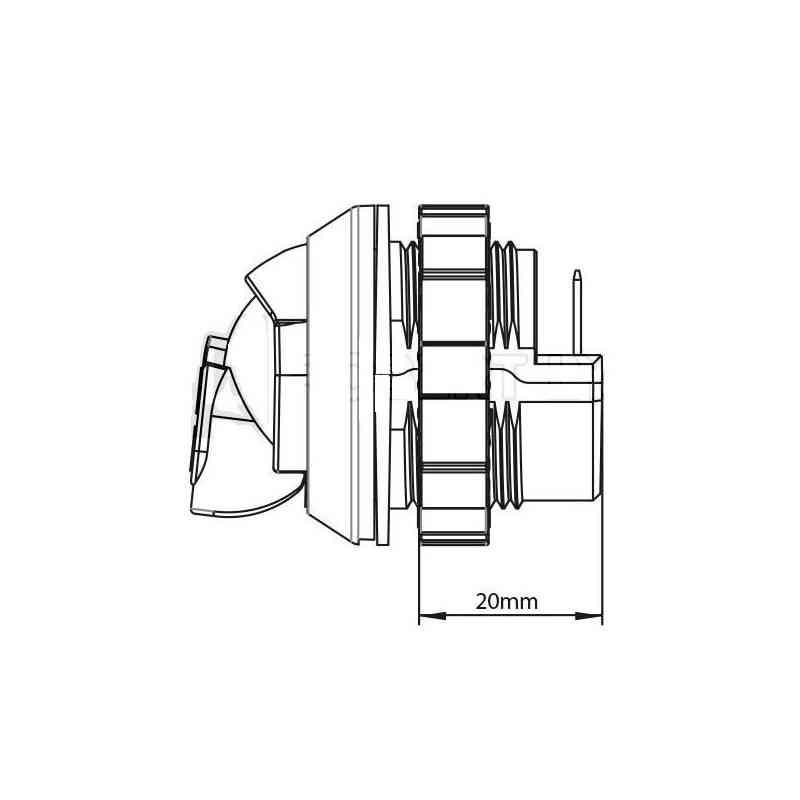 Lampe de lecture orientable pour dossier de siège ...