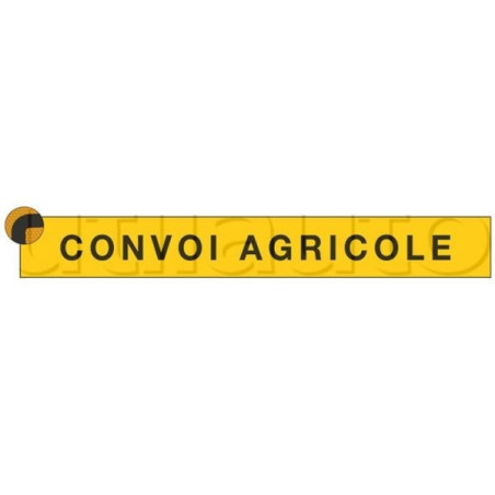 Signalisation des convois agricoles 1900x250