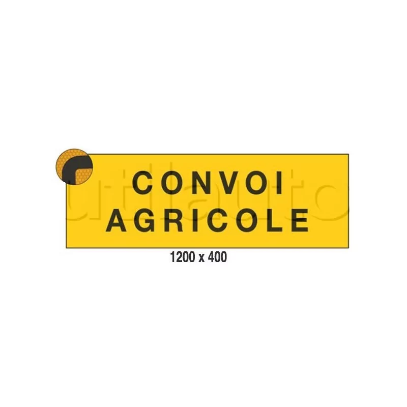 Signalisation des convois agricoles CL2