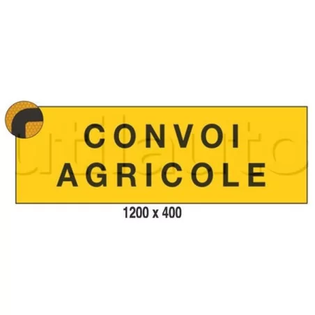 Signalisation des convois agricoles CL2