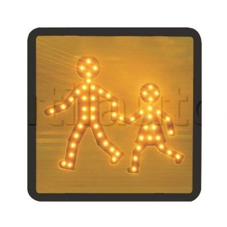 Plaques transport d'enfants à LEDS