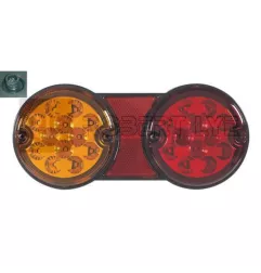 Feu arrière compact combiné à Leds - 9/33 Volts - 226 x 101,5 x 35 mm GAUCHE
