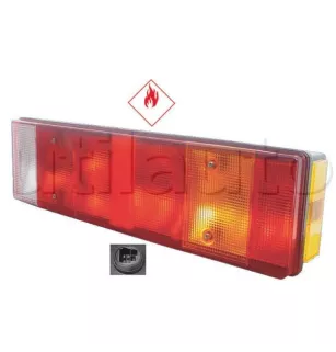 Feu arrière à ampoules - 24 Volts - 464 x 130 x 83 mm