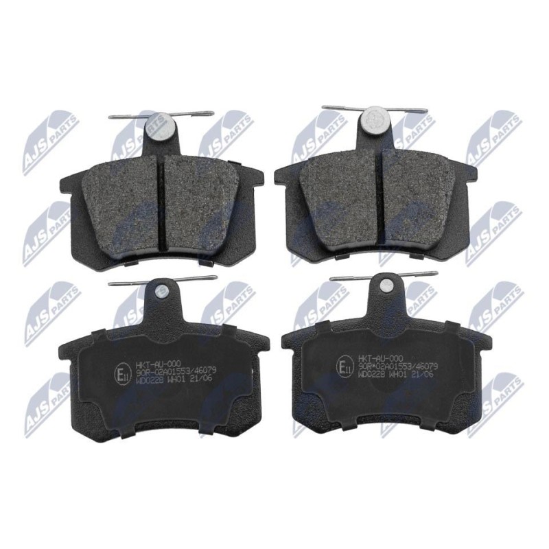 Brakes Plaquettes De Frein Arrière AUDI A4 -97 - 36818, AC436981D, 0060743565
