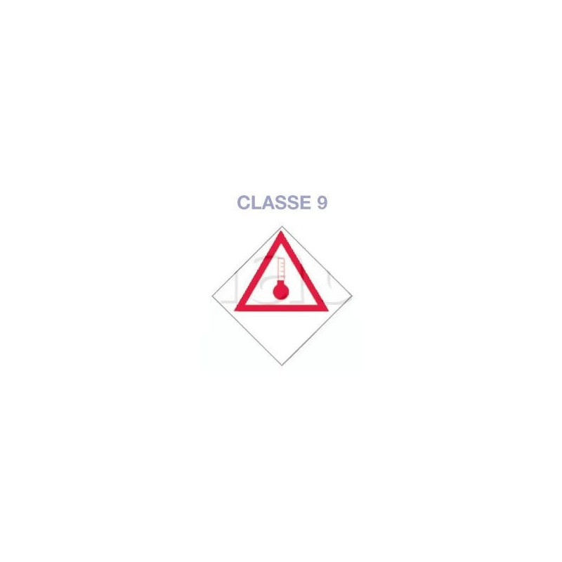Symboles matières dangereuses Classe 9 300 x 300