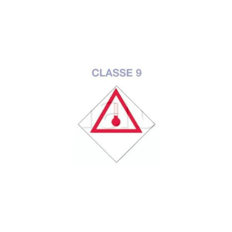 Symboles matières dangereuses Classe 9 300 x 300