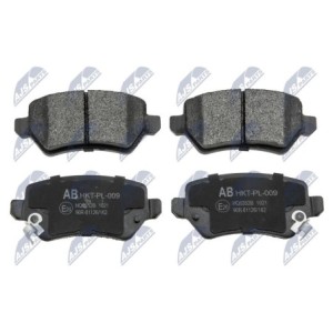 Brakes Plaquettes De Frein Arrière OPEL ASTRA GH 98 - 37296, AC691781D, AN-4283WK