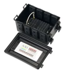 BOITE DE JONCTIONS DOUBLE HAUTEUR-16 VOIES-CONNEXIONS COSSES 250