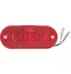 Feu de position arrière - 110 x 45 x 13 mm - IP67 ROUGE LED 12V CABLE 100MM