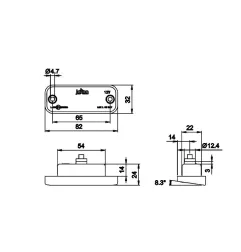 ECLAIREUR DE PLAQUE LEDS 9-32V