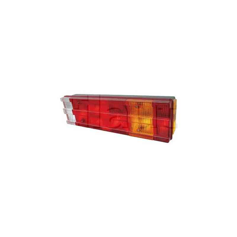 Feu arrière Type MERCEDES à ampoules - 24 Volts - 465 x 130 x 89 mm
