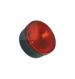 Feu arrière modulaire à ampoules - 12/24 Volts - ø 140 X Ep 88 mm