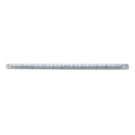 Feu stop additionnel 28 Leds - 310 x 16 x 15 mm - IP67. 24V.