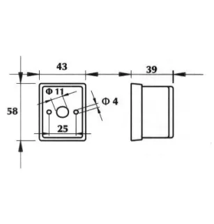 Feu bicolore standard - 12/24 Volts 25 mm