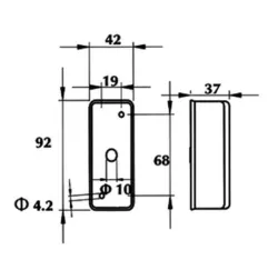 Feu bicolore standard - 12/24 Volts 19 mm