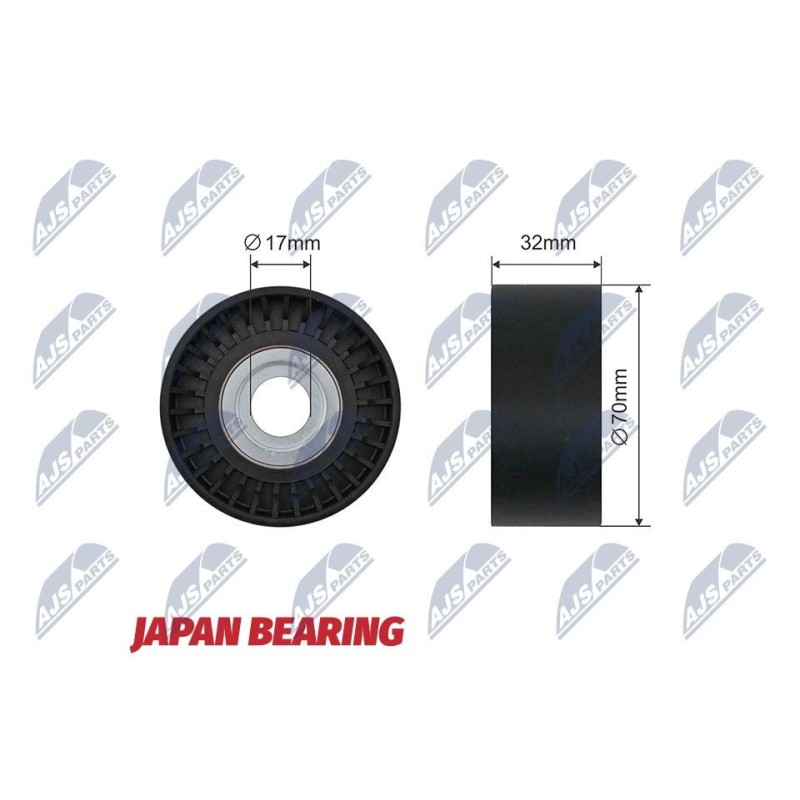 Galet Enrouleur Des Courroies De Distribution BMW 5 F10 - 11 28 7 582 761, 11 28 8 620 022, E2B0056BTA