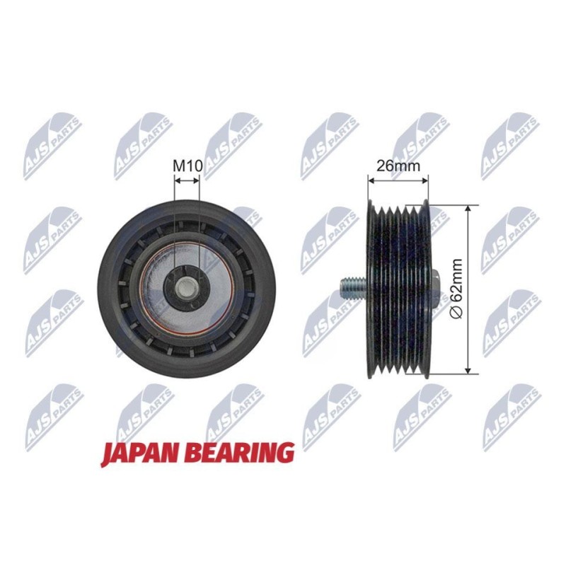Galet Enrouleur Des Courroies De Distribution SAAB 9-3 9-5 2.0 - 104752960, 47 52 960, 4752960 Galet Enrouleur Des Courroies De Distribution SAAB 9-3 9-5 2.0 - 104752960, 47 52 960, 4752960