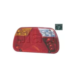 Feu arrière DROIT compact à Leds - 12/24 Volts - 240 x 130 x 47 mm