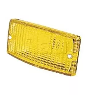 Feu d'éclairage jaune à ampoule - 12/24 Volts - 141 x 64 x 70 mm