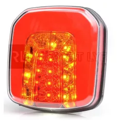 Feu arrière compact à Leds - 12/24 Volts - 108 x 102 mm x 56 mm - IP68 4F PRINCIPAL