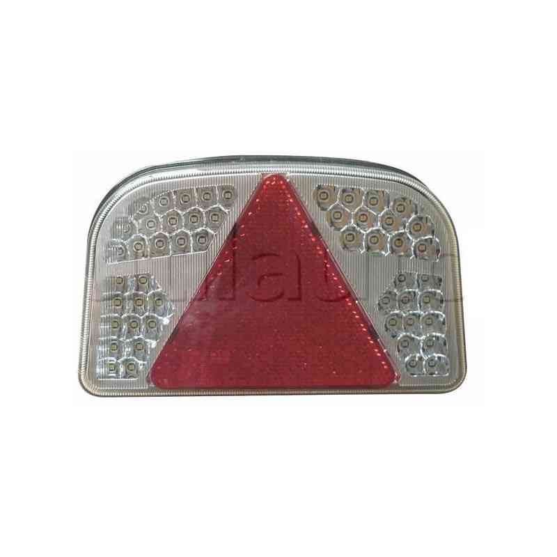 Feu arrière compact à Leds - 12 Volts - 244 x 148 x 48 mm gauche Feu arrière compact à Leds - 12 Volts - 244 x 148 x 48 mm gauche