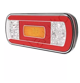 Feu arrière compact à Leds - 12/24 Volts - 220 x 100 x 50 mm  gauche