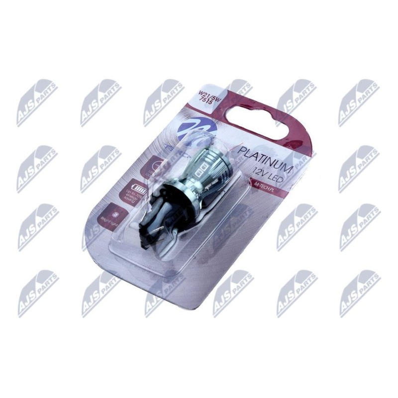 Ampoule Led W21-5w Série Rouge MARQUAGES W21-5W