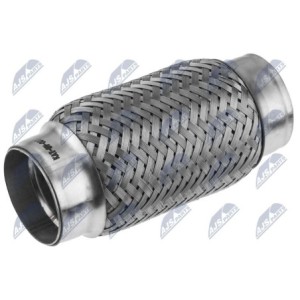 Raccord Flexible D'échappement 50 mm x 150 mm - acier inoxydable