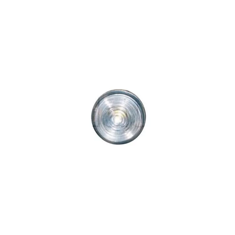 Feu de position avant 1 Led - ø 30 mm - A encastrer - 12/24 Volts