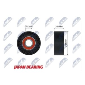 Galet Enrouleur Des Courroies De Distribution VOLVO S60 II - 654846, RT1737, 03.81766