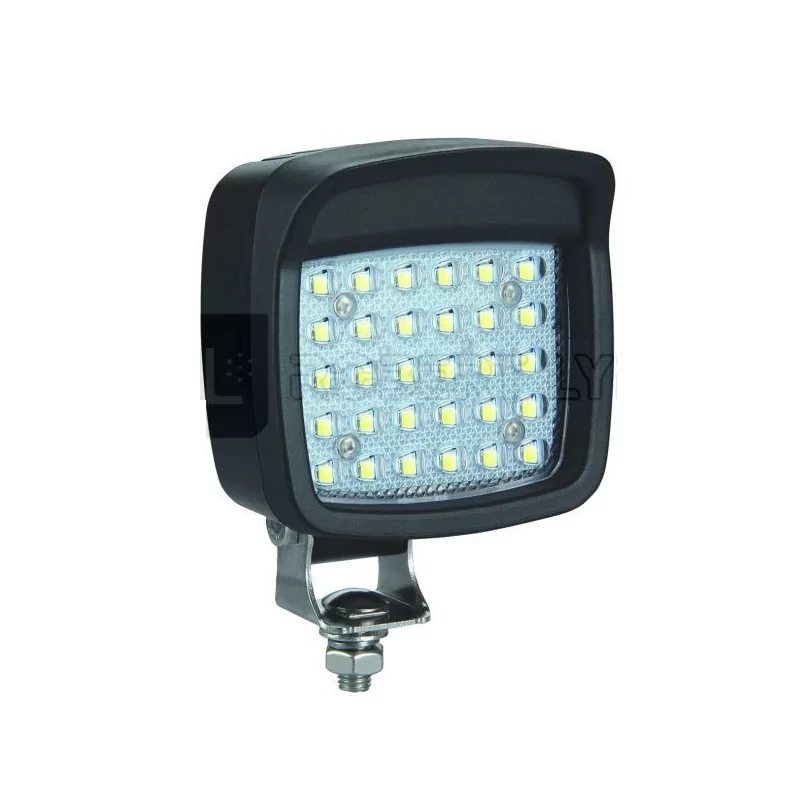 Phare de travail 30 Leds - 10/30 Volts - L 107 x H 120 x Ep 95 mm - IP67-IP69K