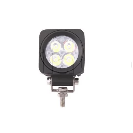 Phare de travail carré 4 leds - 10/30 Volts - L 66 x H 120 x Ep 65 mm - IP67