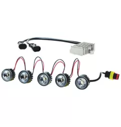 Feux de jour à Leds montés en série - IP67 5G+5D