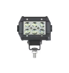 Rampe de travail rectangulaire - 10/30 Volts - IP67 6 LEDS-CREE