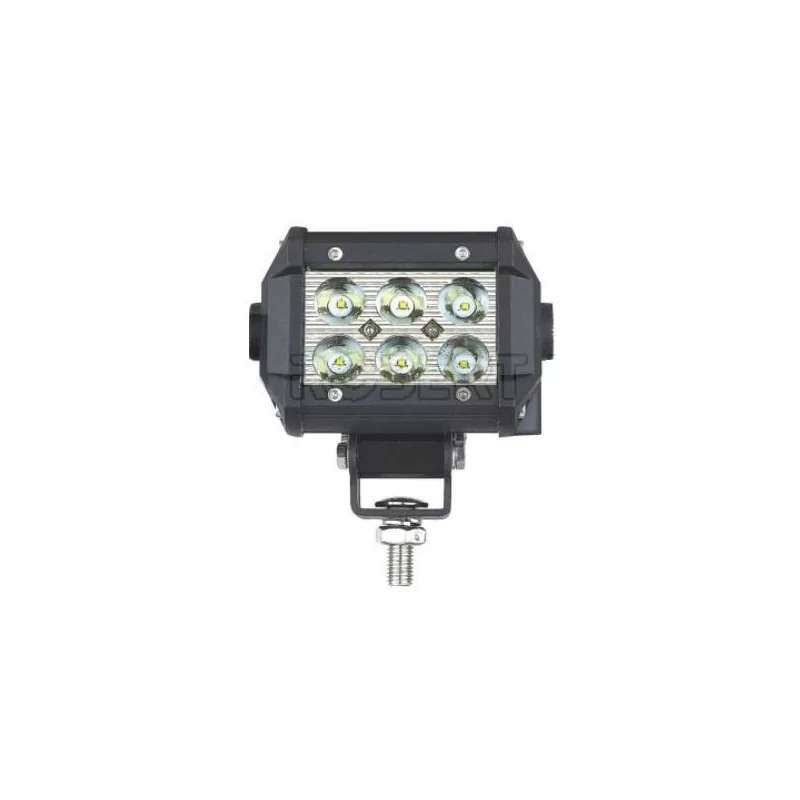 Rampe de travail rectangulaire - 10/30 Volts - IP67 6 LEDS-CREE