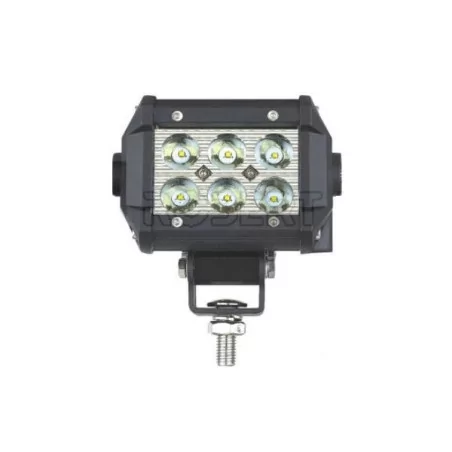 Rampe de travail rectangulaire - 10/30 Volts - IP67 6 LEDS-CREE