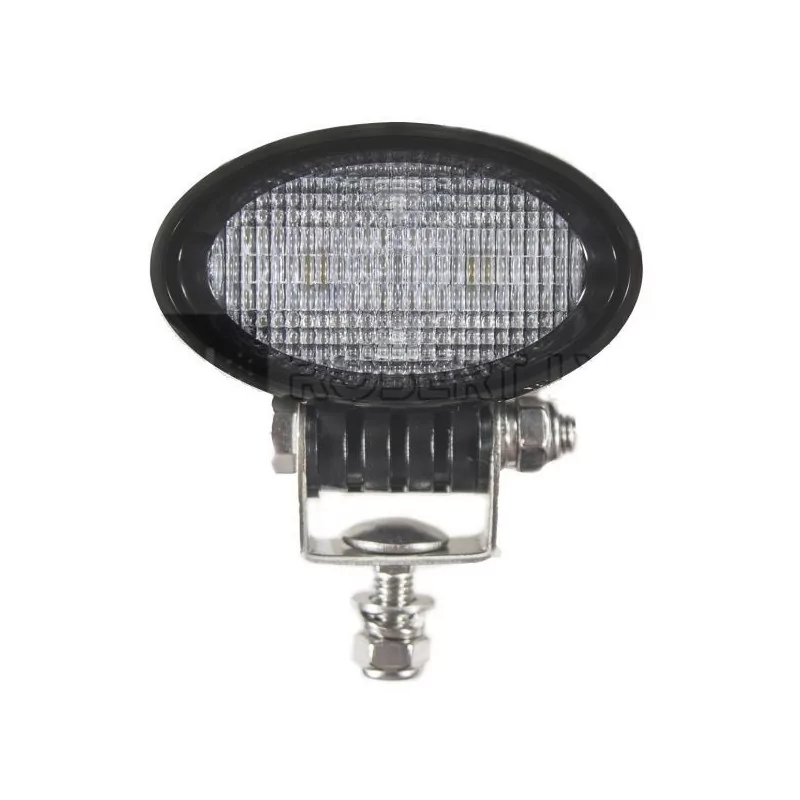 Phare de travail ovale 2 leds - 10/30 Volts - L 84 x H 79 x Ep 65 mm - IP67 2 LEDS LARGE