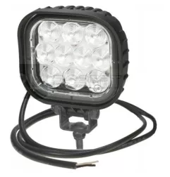 Phare de travail carré 10 Leds ADR - 12/80 volts - L 125 x H 146 x Ep 85 mm - IP69K