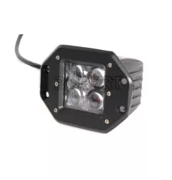 Phare de travail carré 4 Leds type CREE - 10/30 volts - IP67