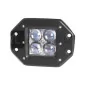 Phare de travail carré 4 Leds type CREE - 10/30 volts - IP67