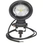 Phare de travail rond 1 Led - ADR - 12/36 Volts - ø 60 x H 78 x EP 60 mm - IP69K