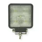 Phare de travail carré 5 Leds - 10/30 volts - L 110 x H 128 x Ep 46 mm - IP67